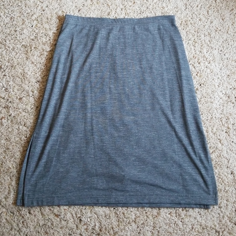 Gray skirt
